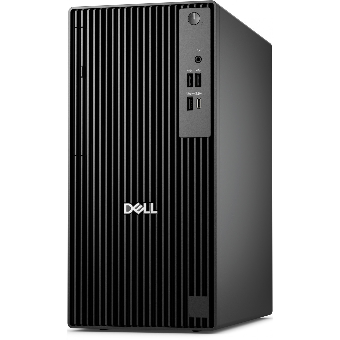Dell Pro Tower QCT1250 - Intel Core Ultra 5 235 (14-core, up to 5.0GHz) - 16GB DDR5, 512GB NVMe, DVD±RW, Windows 11 Pro (Black)