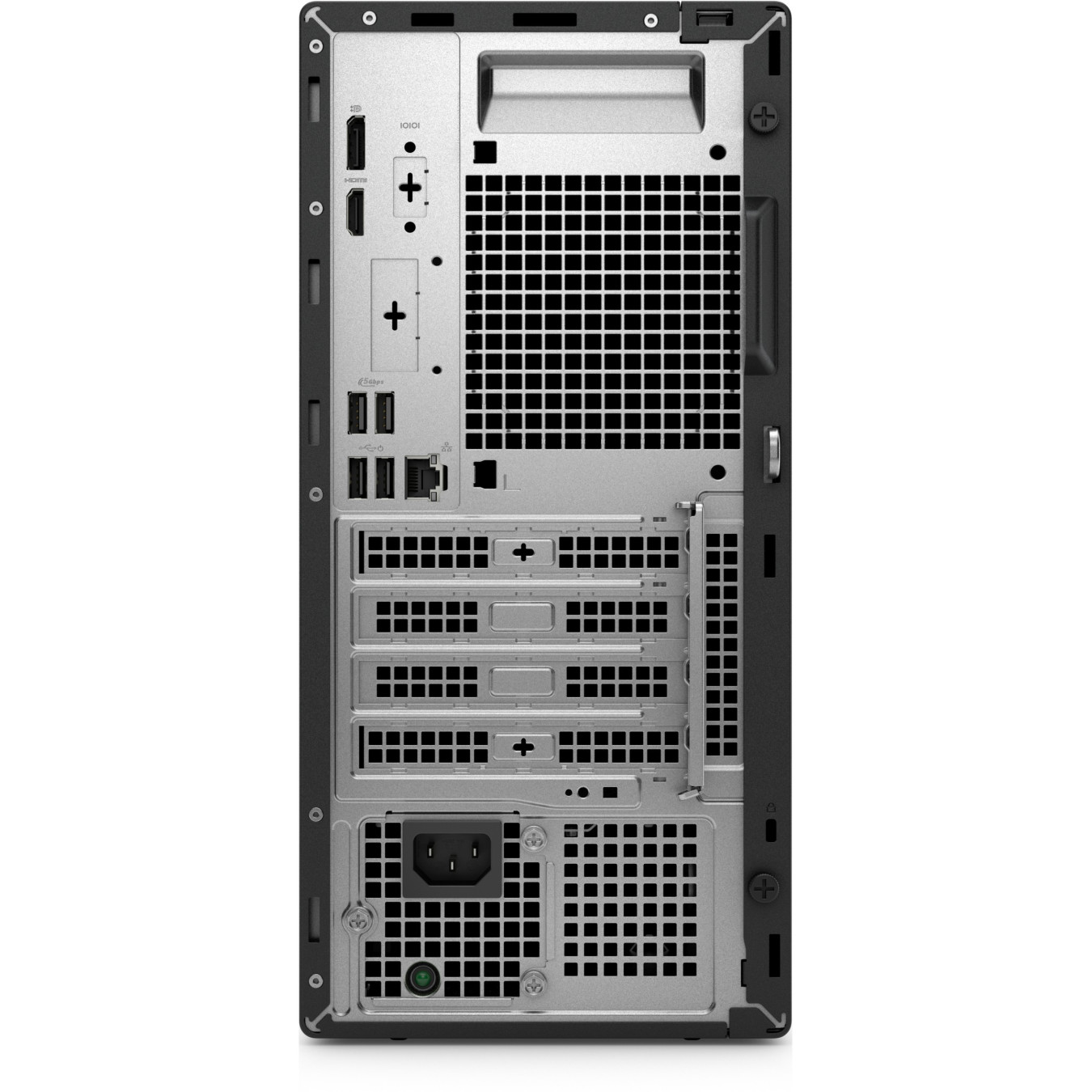 Dell Pro Tower QCT1250 - Intel Core Ultra 5 235 (14-core, up to 5.0GHz) - 16GB DDR5, 512GB NVMe, DVD±RW, Windows 11 Pro (Black)