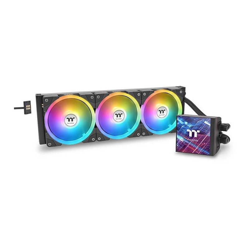 Buy Thermaltake MAGFloe 420 Ultra AIO Liquid Cooler - 420mm Radiator, ARGB, Black in Cyprus, Nicosia, Limassol, Larnaka, Pafos