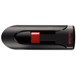 Buy SanDisk Cruzer Glide - 128GB USB 2.0 Flash Drive - Black/Red, USB-A Slide De... in Cyprus, Nicosia, Limassol, Larnaka, Pafos
