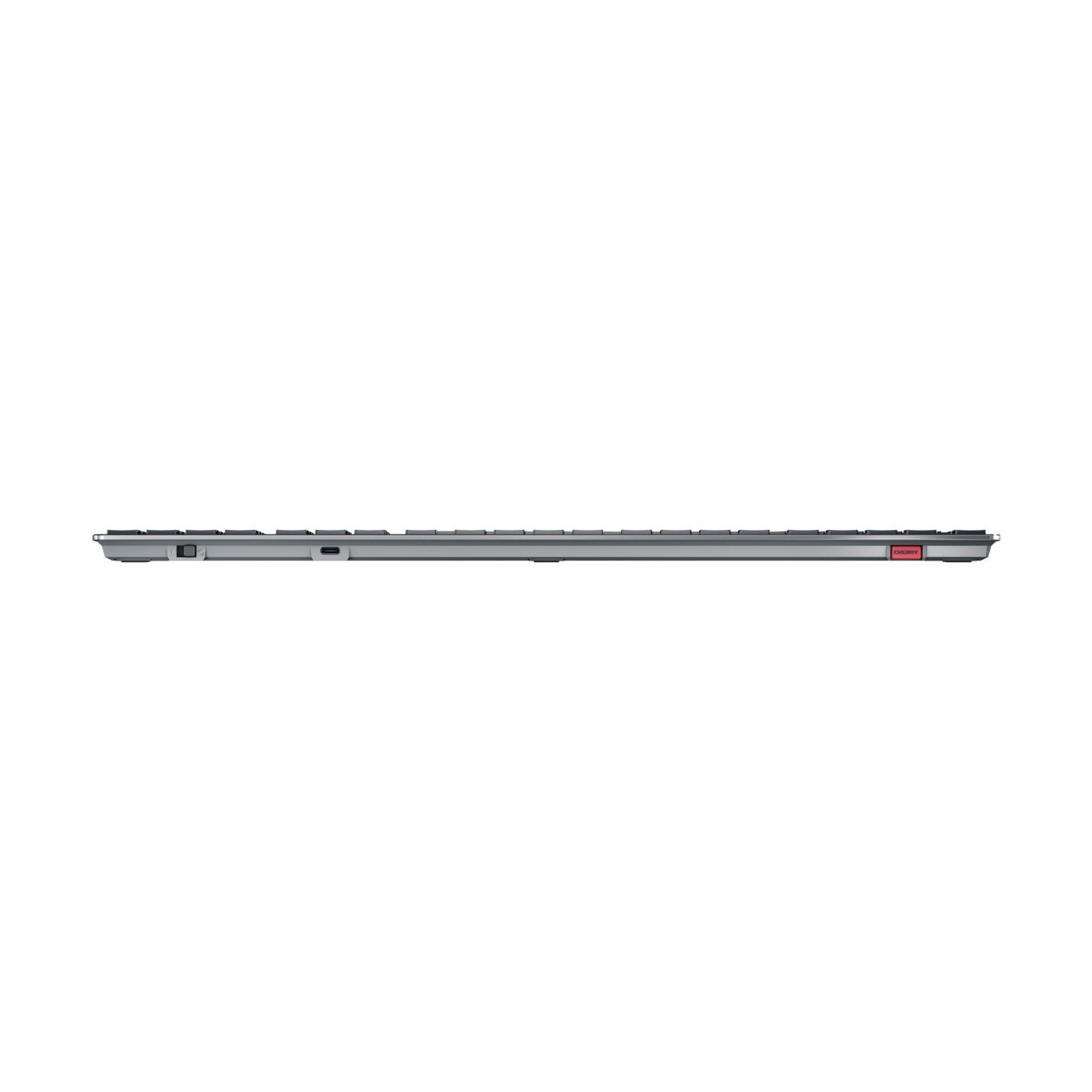 CHERRY KW X ULP - Low-Profile Cherry MX Mechanical Keyboard - Black, German QWERTZ, USB/BT/2.4G, LED Backlight