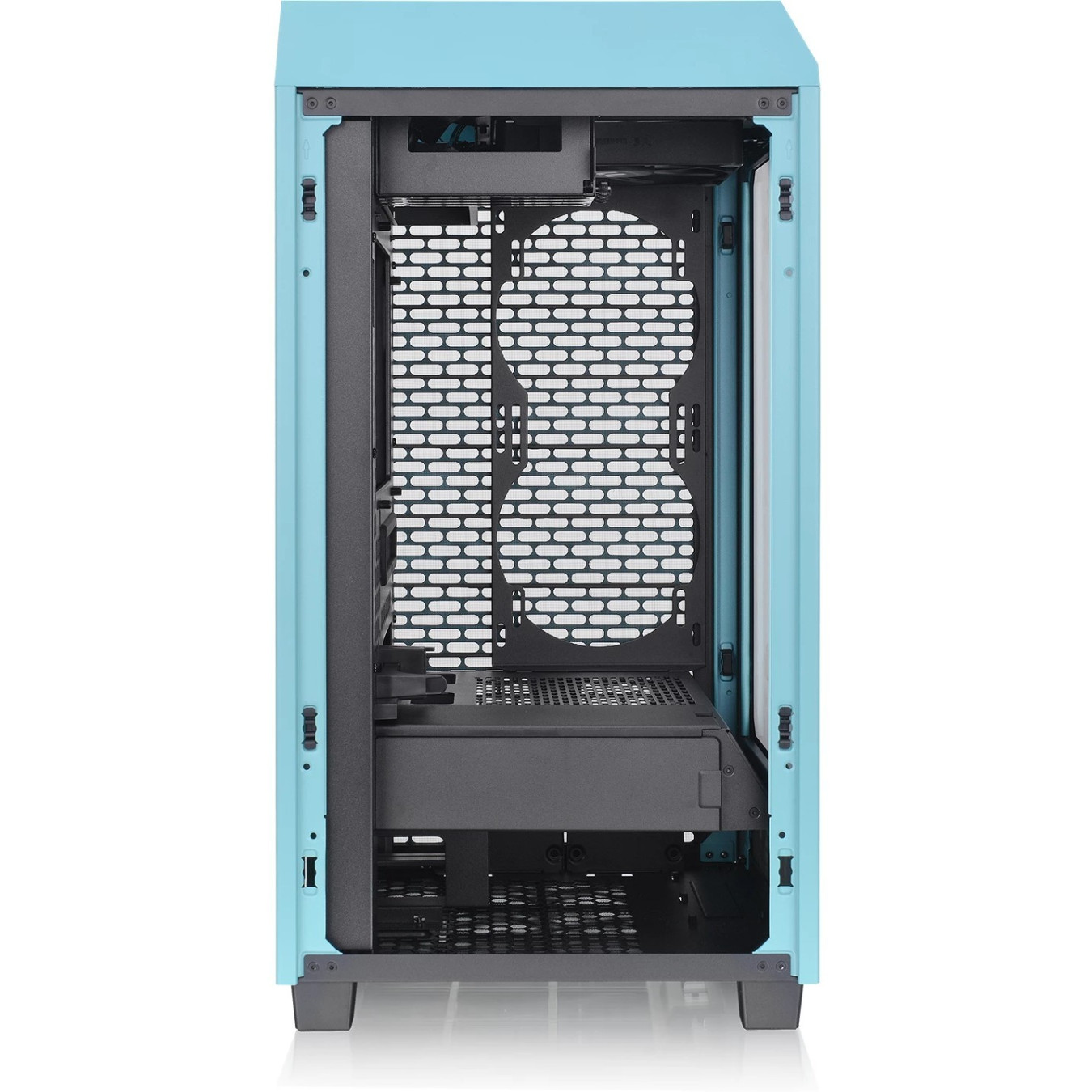 Thermaltake The Tower 200 TG - Mini-ITX Mini Tower Case - Turquoise, USB-C, Compact Gaming — Buy in Cyprus with Fast Delivery