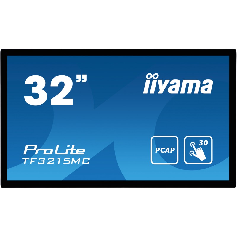 Buy iiyama ProLite TF3215MC-B2 - 31.5" Full HD 16:9 PCAP 30-point Multi-Touch Mo... in Cyprus, Nicosia, Limassol, Larnaka, Pafos