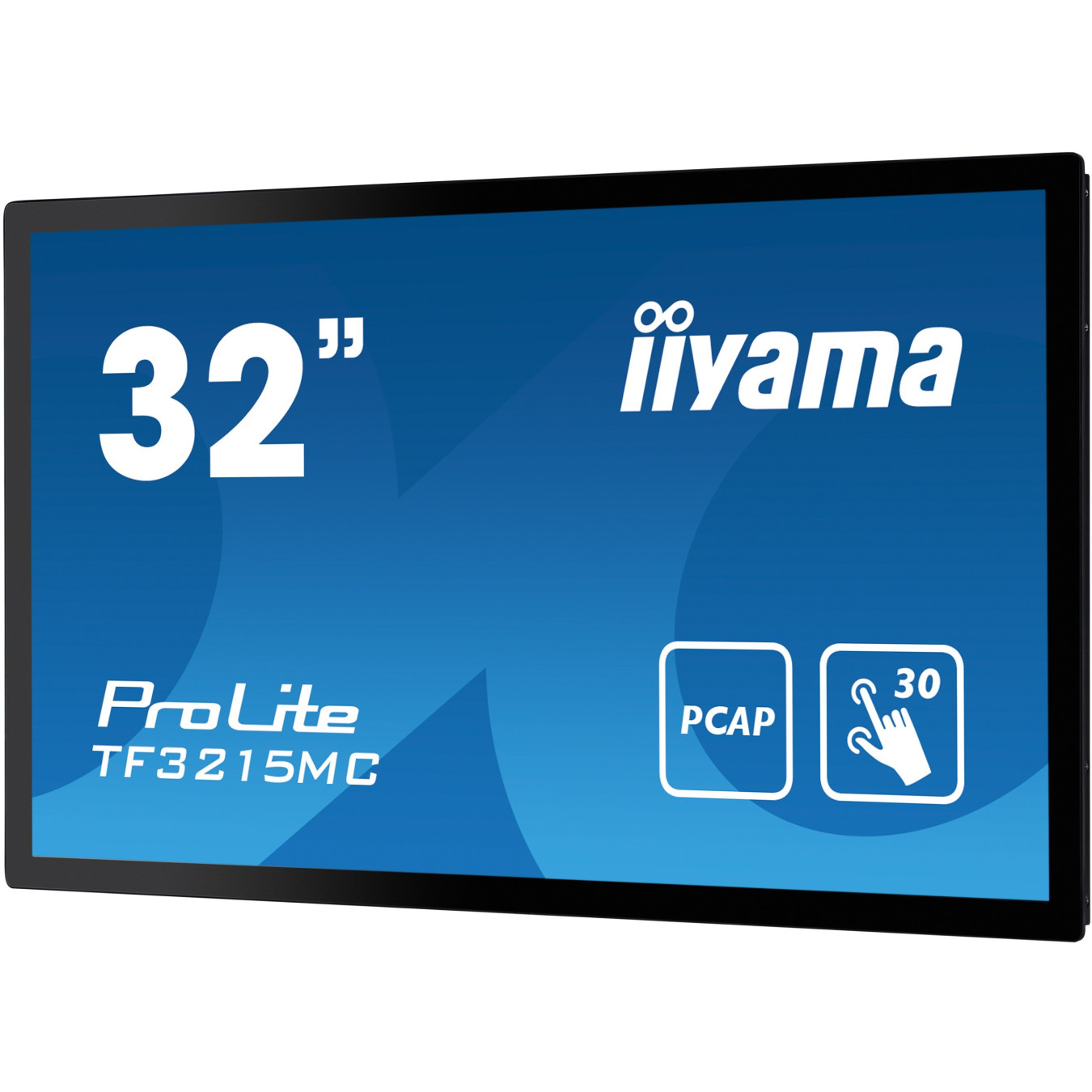iiyama ProLite TF3215MC-B2 - 31.5" Full HD 16:9 PCAP 30-point Multi-Touch Monitor, VA, HDMI+DP+USB, Black