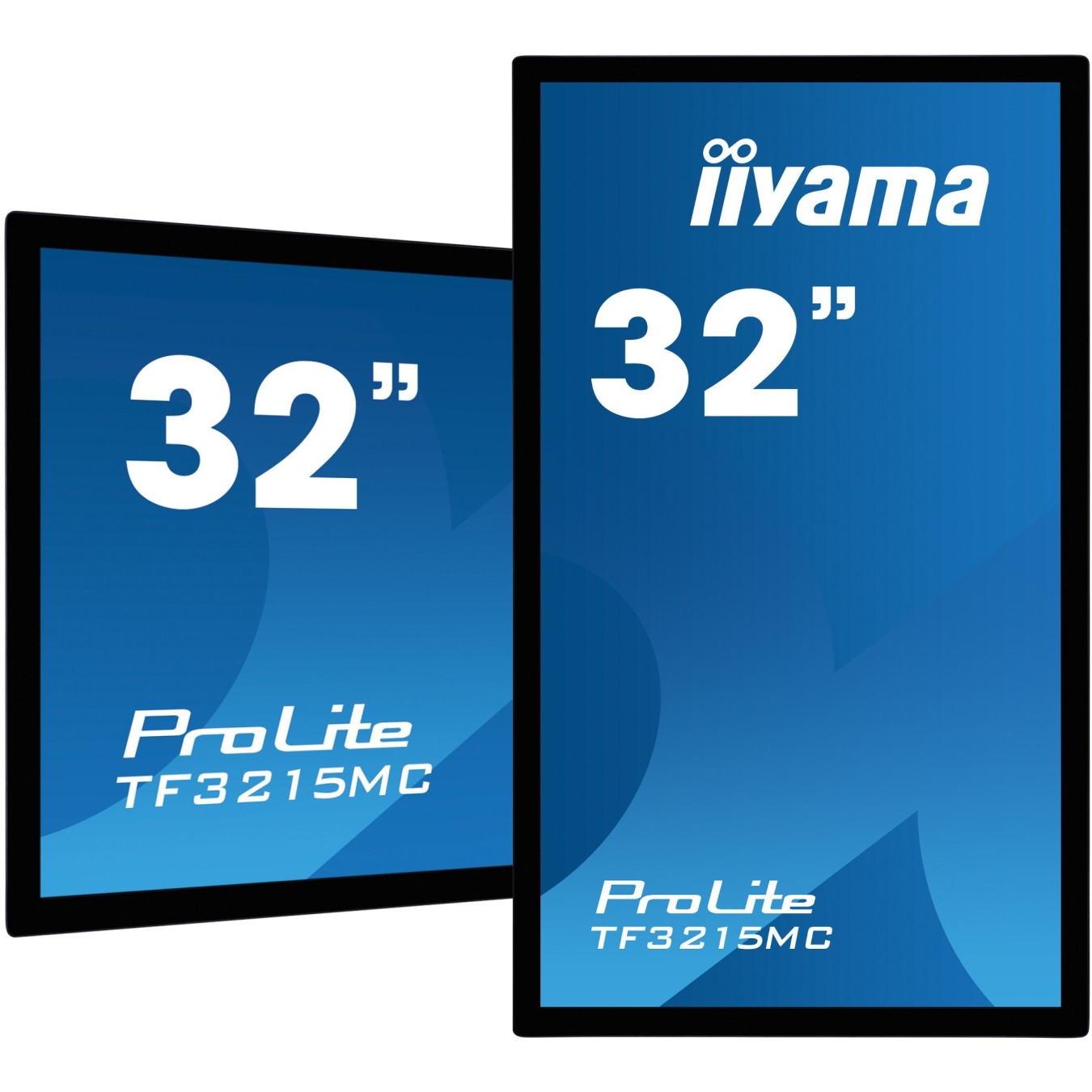iiyama ProLite TF3215MC-B2 - 31.5" Full HD 16:9 PCAP 30-point Multi-Touch Monitor, VA, HDMI+DP+USB, Black