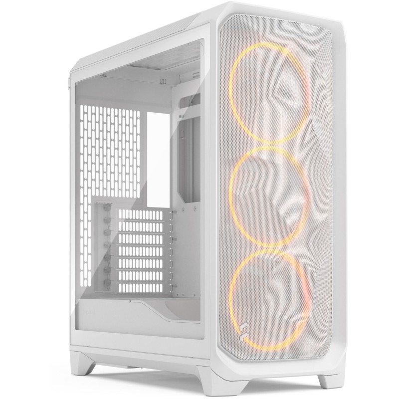 Buy Fractal Design Meshify 3 - White - Tempered Glass, RGB, E-ATX/ATX Support, F... in Cyprus, Nicosia, Limassol, Larnaka, Pafos