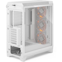 Buy Fractal Design Meshify 3 - White - Tempered Glass, RGB, E-ATX/ATX Support, F... in Cyprus, Nicosia, Limassol, Larnaka, Pafos