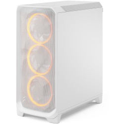 Buy Fractal Design Meshify 3 - White - Tempered Glass, RGB, E-ATX/ATX Support, F... in Cyprus, Nicosia, Limassol, Larnaka, Pafos