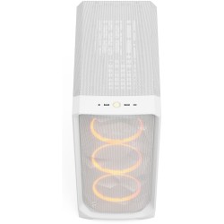 Buy Fractal Design Meshify 3 - White - Tempered Glass, RGB, E-ATX/ATX Support, F... in Cyprus, Nicosia, Limassol, Larnaka, Pafos