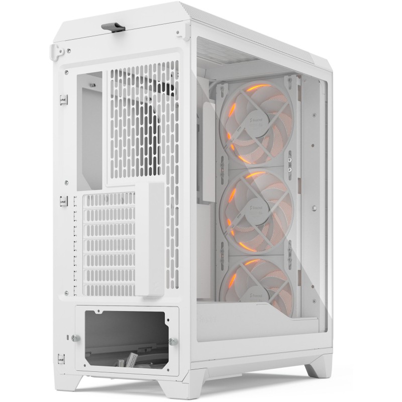 Buy Fractal Design Meshify 3 - White - Tempered Glass, RGB, E-ATX/ATX Support, F... in Cyprus, Nicosia, Limassol, Larnaka, Pafos