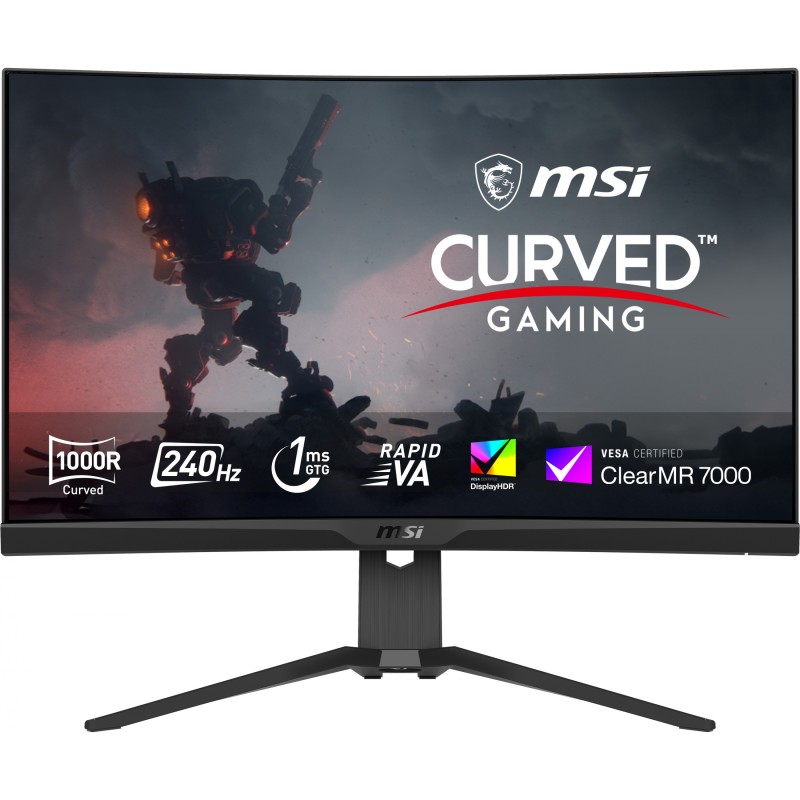Buy MSI MPG 275CQRX FDE - 27-inch QHD 2560x1440 240Hz 0.5ms Curved 1500R, USB-C ... in Cyprus, Nicosia, Limassol, Larnaka, Pafos