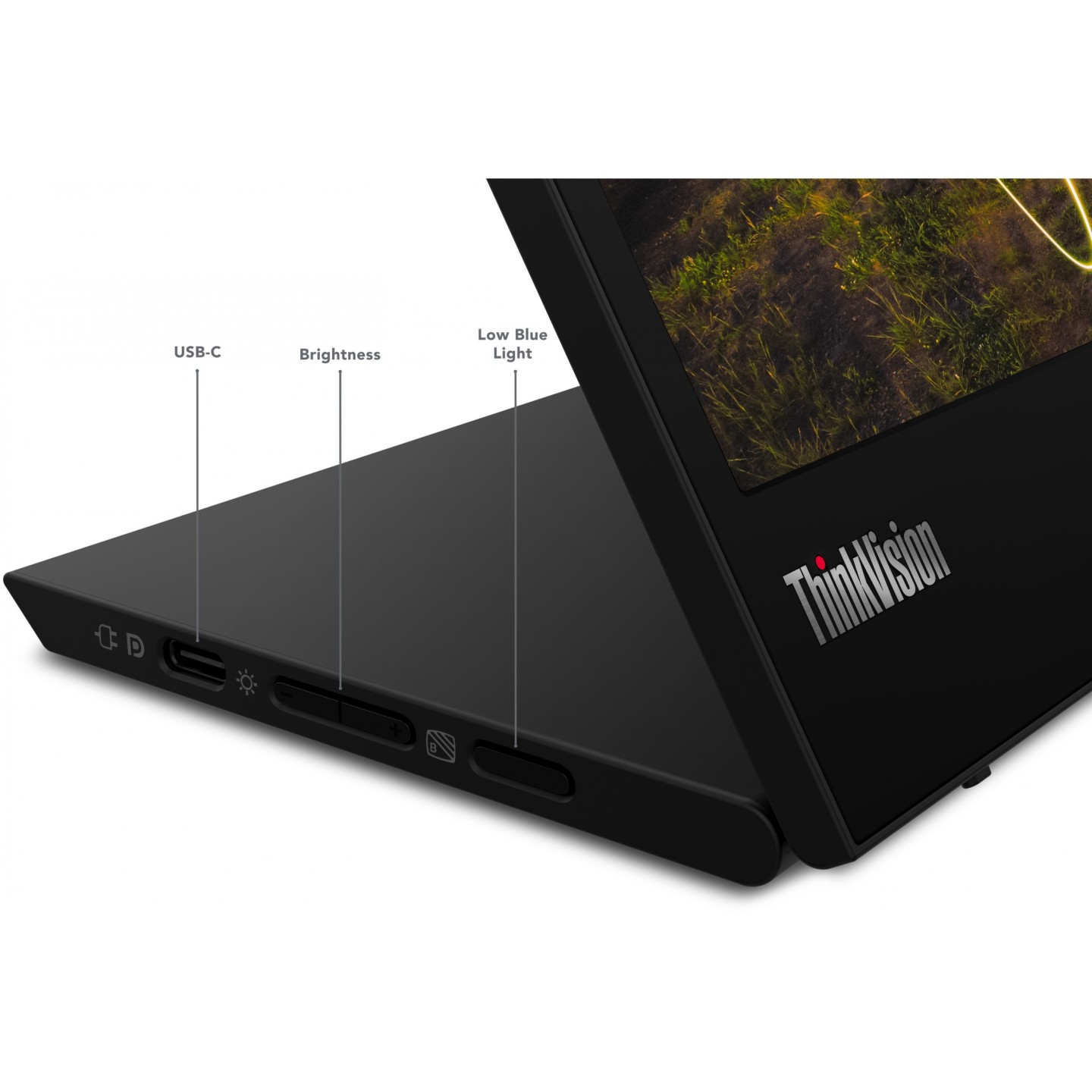 Lenovo ThinkVision M15 62CAUAR1US 15.6" FHD IPS Portable Monitor USB-C 60Hz 6ms (Boxed) — Buy in Cyprus with Fast Delivery