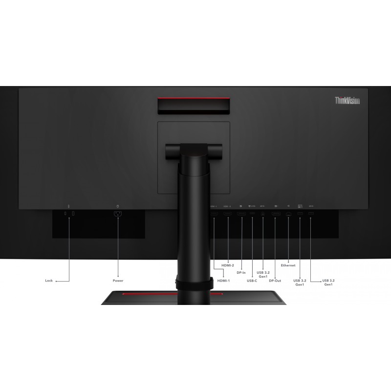 Buy Lenovo ThinkVision P34w-20 - 34.1" UWQHD Curved IPS Monitor (3440x1440), 60H... in Cyprus, Nicosia, Limassol, Larnaka, Pafos