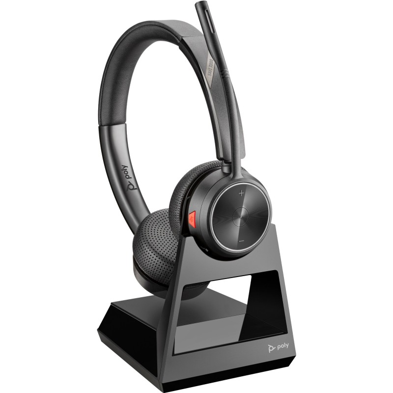 Buy Poly Savi 7220 Office DECT Headset - Savi 7220 - Binaural Headband, Black in Cyprus, Nicosia, Limassol, Larnaka, Pafos