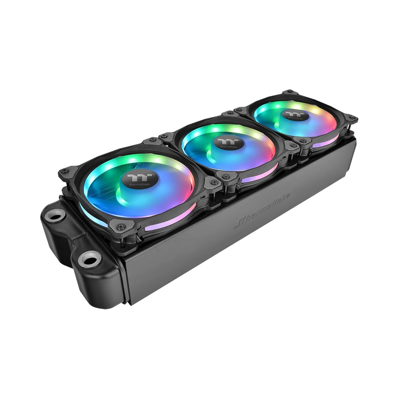 Thermaltake Riing Duo 12 RGB Radiator Fan - 3-Pack - Black, 120mm, 500-1500 RPM, RGB LED — Buy in Cyprus with Fast Delivery