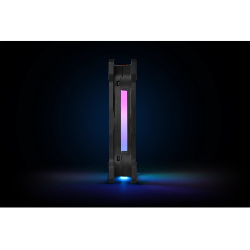 Buy Thermaltake Riing Duo 12 RGB Radiator Fan - 3-Pack - Black, 120mm, 500-1500 ... in Cyprus, Nicosia, Limassol, Larnaka, Pafos