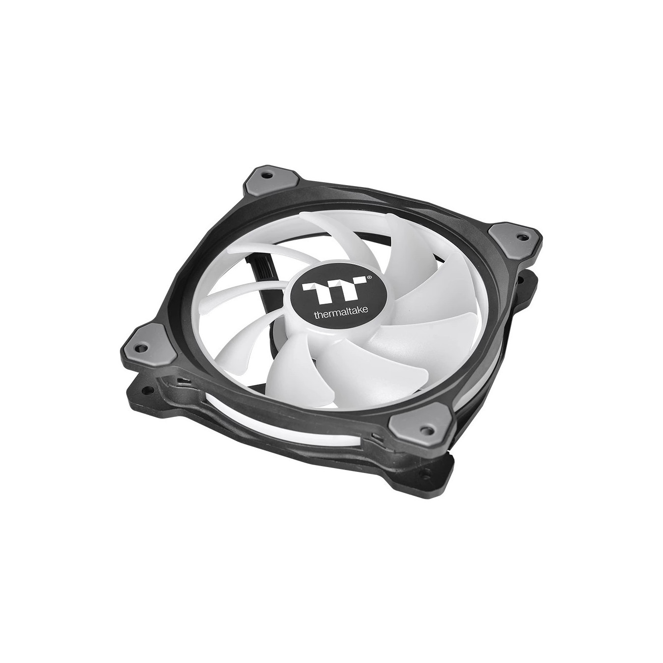 Thermaltake Riing Duo 12 RGB Radiator Fan - 3-Pack - Black, 120mm, 500-1500 RPM, RGB LED — Buy in Cyprus with Fast Delivery