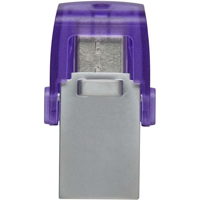 Buy Kingston DataTraveler microDuo 3C - 64GB USB-A & USB-C Flash Drive, Purple S... in Cyprus, Nicosia, Limassol, Larnaka, Pafos