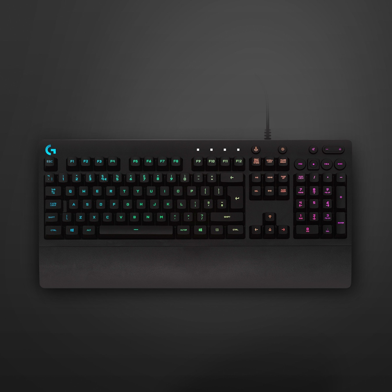 Logitech Prodigy G213 Gaming Keyboard - G213 - Full-size RGB, Wired USB, US QWERTY, Black — Buy in Cyprus with Fast Delivery
