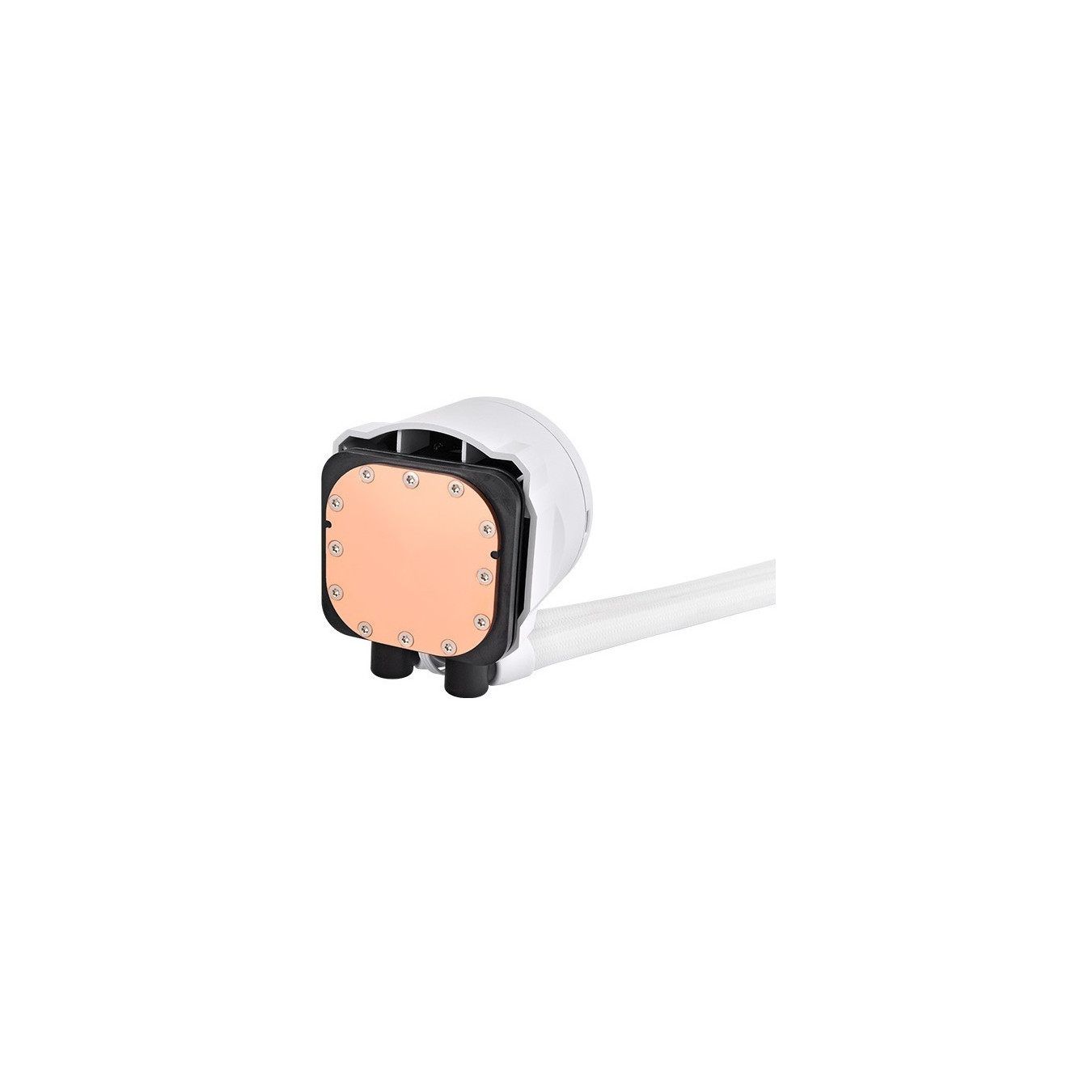 Thermaltake TH420 V2 Ultra ARGB - 420mm AIO Liquid CPU Cooler - Snow White, 3x140mm Fans, TFT-LCD