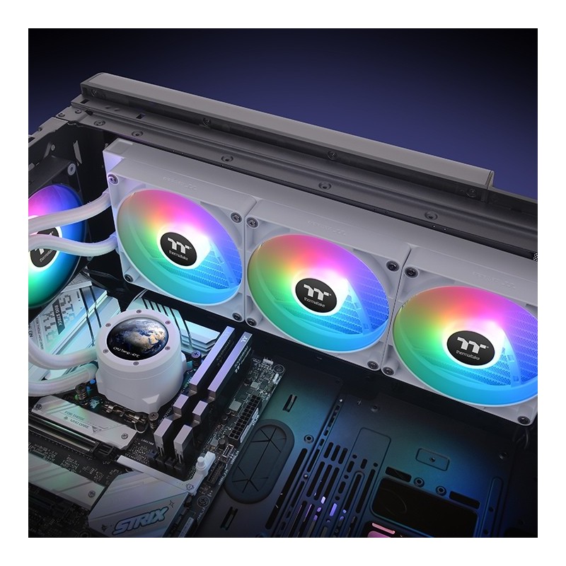 Buy Thermaltake TH420 V2 Ultra ARGB - 420mm AIO Liquid CPU Cooler - Snow White, ... in Cyprus, Nicosia, Limassol, Larnaka, Pafos