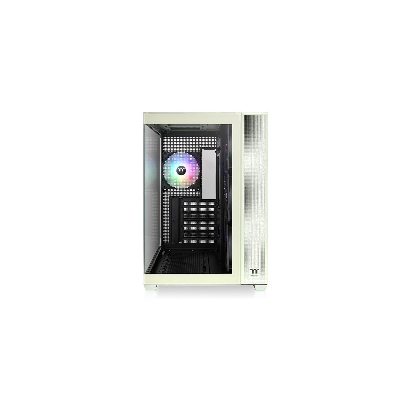 Thermaltake View 380 TG ARGB Mid Tower Case - Matcha Green, Tempered Glass, ATX/mATX/Mini-ITX