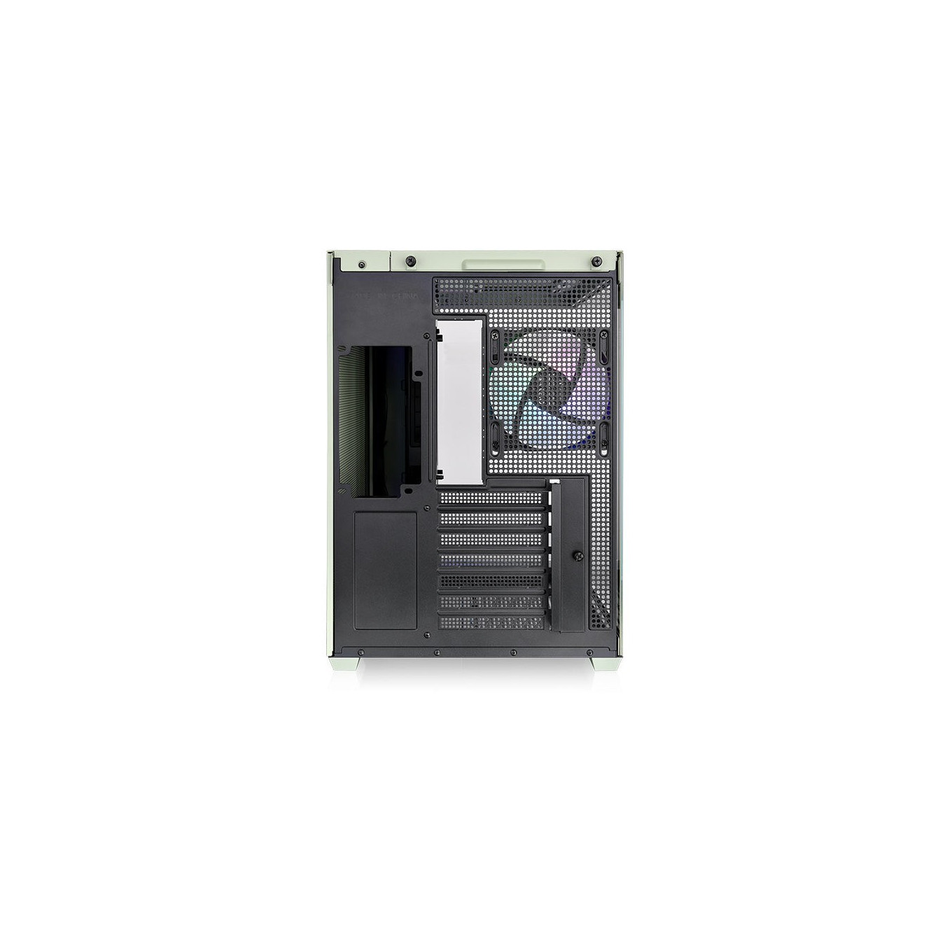 Thermaltake View 380 TG ARGB Mid Tower Case - Matcha Green, Tempered Glass, ATX/mATX/Mini-ITX
