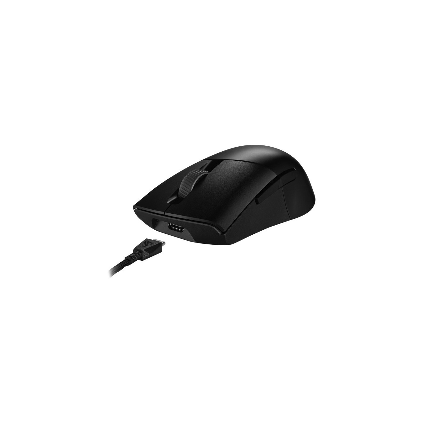 ASUS ROG Keris Wireless AimPoint - Black - Tri-Mode (2.4G/BT/USB-C), 36,000 DPI, Right-Hand Gaming Mouse