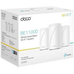 Buy TP-Link Deco BE65 Mesh Wi-Fi 7 System (3-Pack) - White, Tri-Band 2.4/5/6 GHz... in Cyprus, Nicosia, Limassol, Larnaka, Pafos