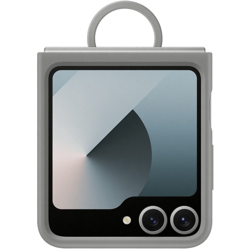 Buy Samsung Silicone Ring Case - EF-PF741TJEGWW - Galaxy Z Flip6, Grey in Cyprus, Nicosia, Limassol, Larnaka, Pafos