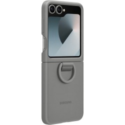 Buy Samsung Silicone Ring Case - EF-PF741TJEGWW - Galaxy Z Flip6, Grey in Cyprus, Nicosia, Limassol, Larnaka, Pafos
