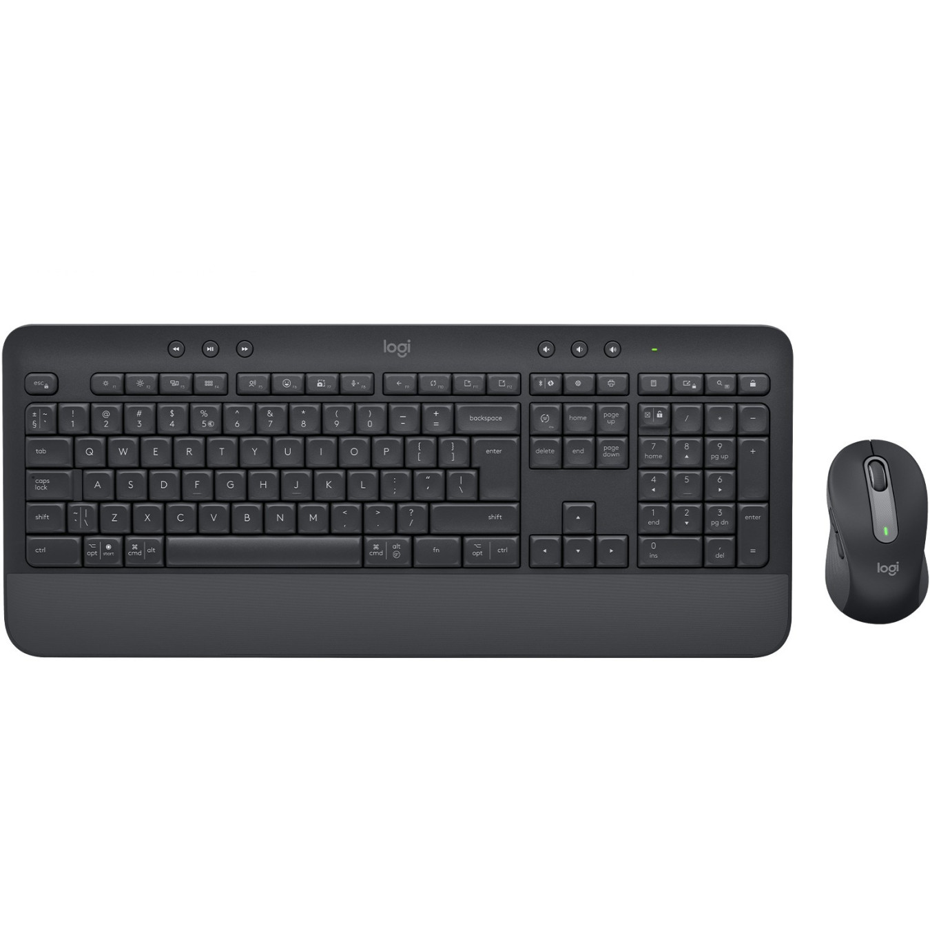 Logitech Signature MK650 Combo - MK650 - Wireless Bluetooth 5.1 Full-Size Keyboard & Graphite Mouse (Logi Bolt, up to 4000 DPI)