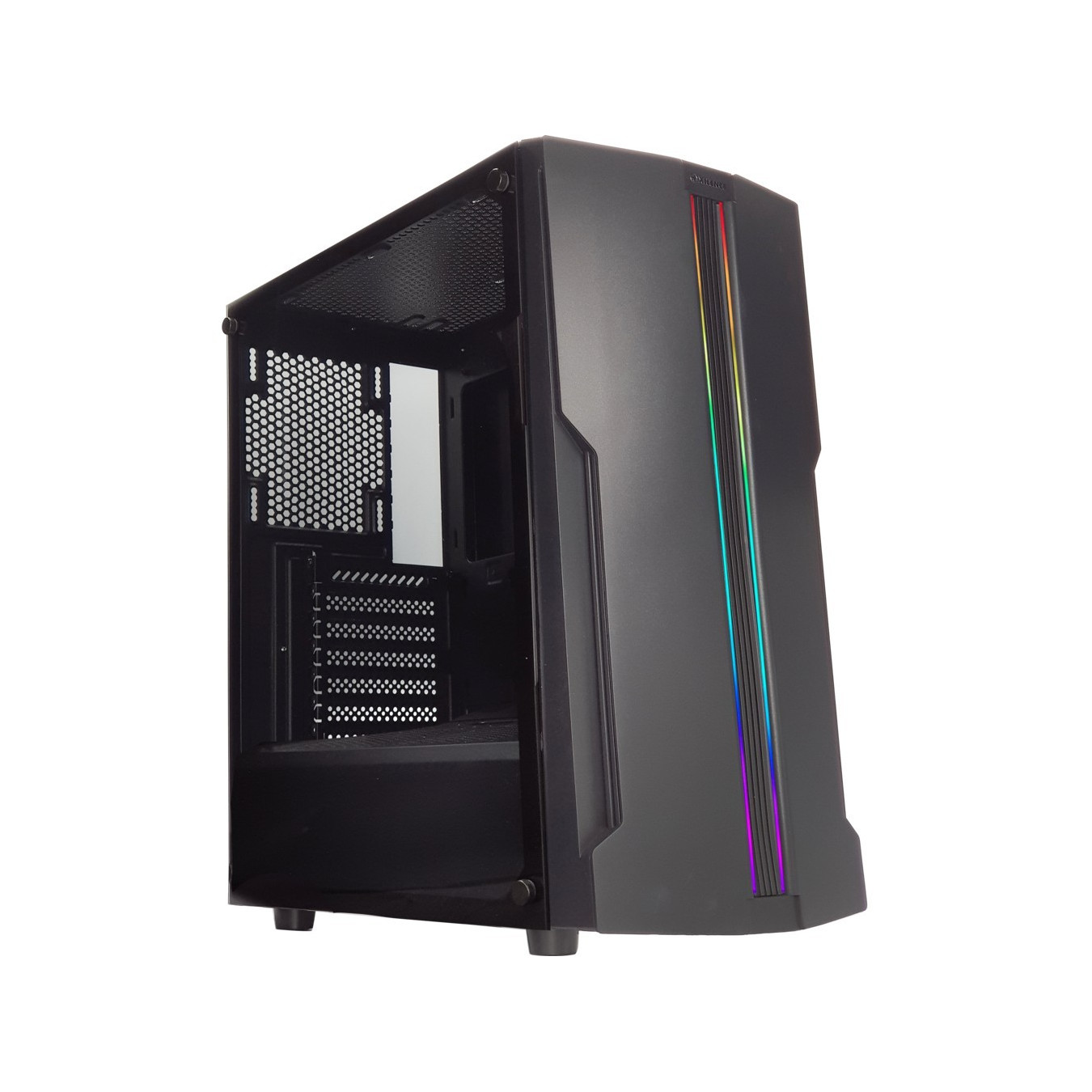 Xilence Blade XG121 X512.RGB - Mid Tower Case, Black, Tempered Glass, RGB, ATX/mATX/ITX — Buy in Cyprus with Fast Delivery