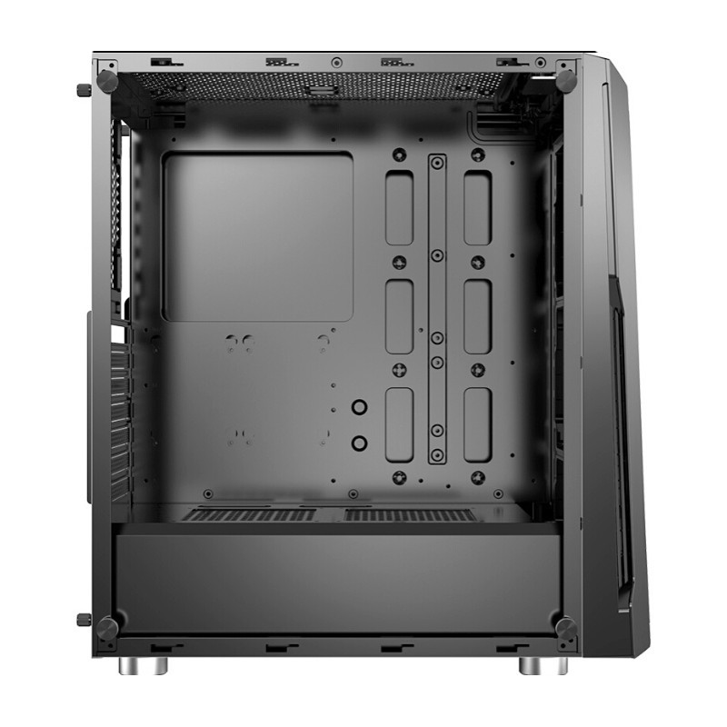 Buy Xilence Blade XG121 X512.RGB - Mid Tower Case, Black, Tempered Glass, RGB, A... in Cyprus, Nicosia, Limassol, Larnaka, Pafos