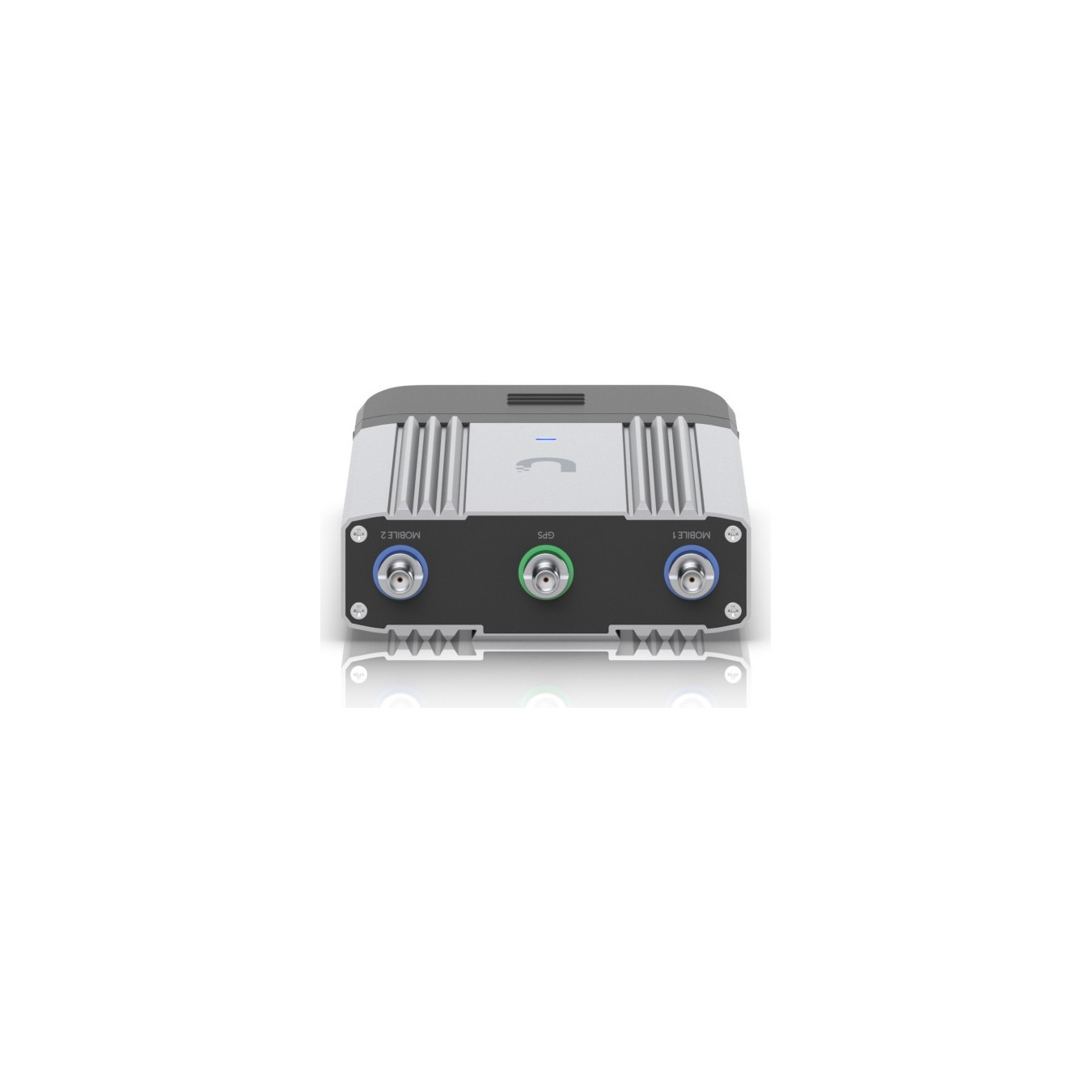 Ubiquiti UniFi UMR-Industrial - Cat 4 LTE Industrial Router - Black/Grey, PoE, GPS, NanoSIM, 2x GigE, 2.4 GHz Wi-Fi