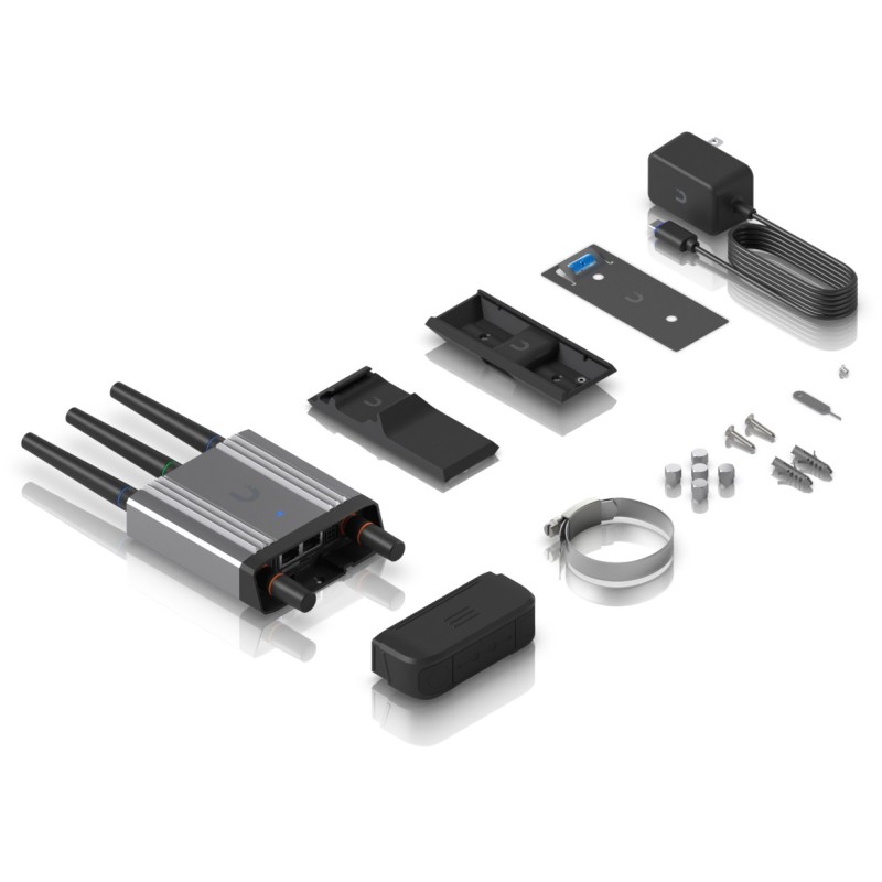 Buy Ubiquiti UniFi UMR-Industrial - Cat 4 LTE Industrial Router - Black/Grey, Po... in Cyprus, Nicosia, Limassol, Larnaka, Pafos