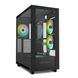 Buy Sharkoon Rebel C60 RGB - Mid Tower Gaming Case - Black, Tempered Glass, RGB,... in Cyprus, Nicosia, Limassol, Larnaka, Pafos