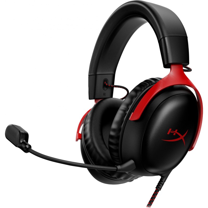 Buy HP HyperX Cloud III Gaming Headset - USB-C - DTS Headphone:X 7.1 - Black/Red in Cyprus, Nicosia, Limassol, Larnaka, Pafos