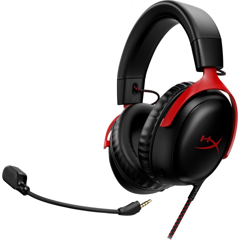 Buy HP HyperX Cloud III Gaming Headset - USB-C - DTS Headphone:X 7.1 - Black/Red in Cyprus, Nicosia, Limassol, Larnaka, Pafos