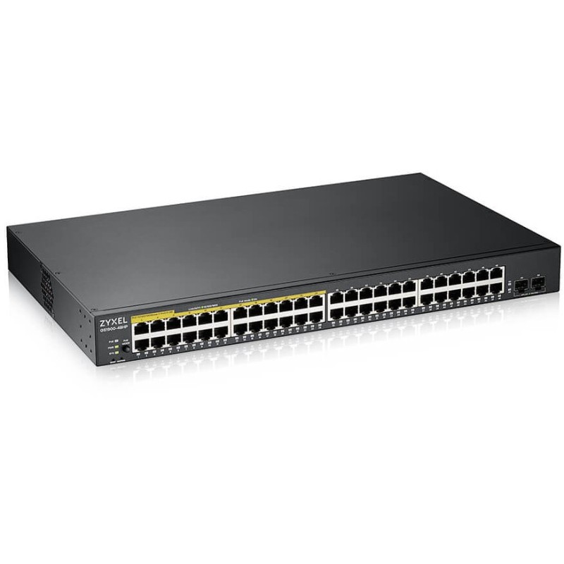 Buy Zyxel GS1900-48HPv2 - 48-Port Gigabit L2 Managed PoE Switch, 24 PoE Ports (1... in Cyprus, Nicosia, Limassol, Larnaka, Pafos