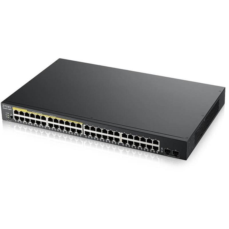 Buy Zyxel GS1900-48HPv2 - 48-Port Gigabit L2 Managed PoE Switch, 24 PoE Ports (1... in Cyprus, Nicosia, Limassol, Larnaka, Pafos