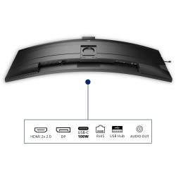 Buy Philips 49B2U6900CH - 49in 32:9 Curved Dual QHD 5120x1440, VA, 75Hz, HDR400,... in Cyprus, Nicosia, Limassol, Larnaka, Pafos