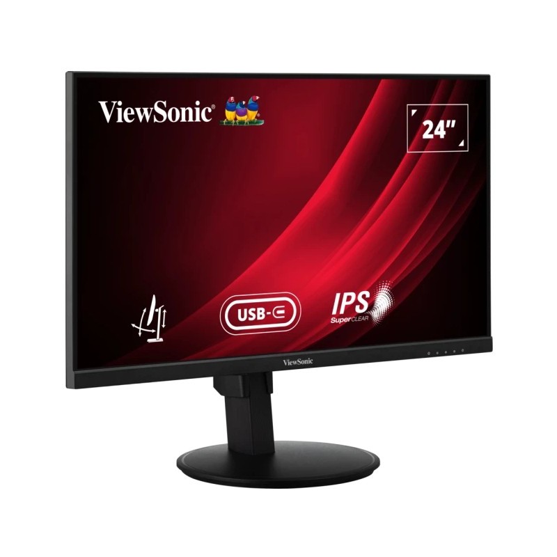 ViewSonic VG2409-MHDU-2 23.8" FHD IPS 100Hz Monitor - USB-C HDR10 Black (Boxed) — Buy in Cyprus with Fast Delivery
