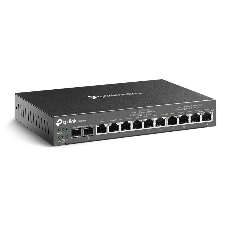 Buy TP-Link Omada ER7212PC - 3-in-1 Gigabit VPN Router, 10x GbE (8 PoE), 2x SFP,... in Cyprus, Nicosia, Limassol, Larnaka, Pafos