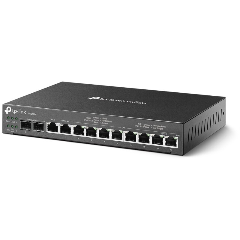 Buy TP-Link Omada ER7212PC - 3-in-1 Gigabit VPN Router, 10x GbE (8 PoE), 2x SFP,... in Cyprus, Nicosia, Limassol, Larnaka, Pafos