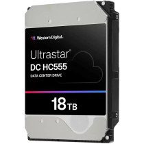 WD Ultrastar DC HC555 - 18TB - 7200RPM | 512MB Cache | 3.5-inch SAS 12Gb/s | Enterprise/Data Center