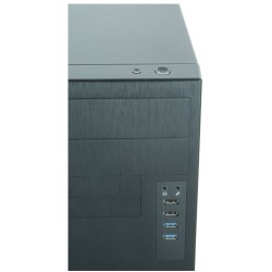 Buy Chieftec Elox HO-11B-350GPB - Mini Micro-ATX Tower Case, Black, 350W PSU, 14... in Cyprus, Nicosia, Limassol, Larnaka, Pafos