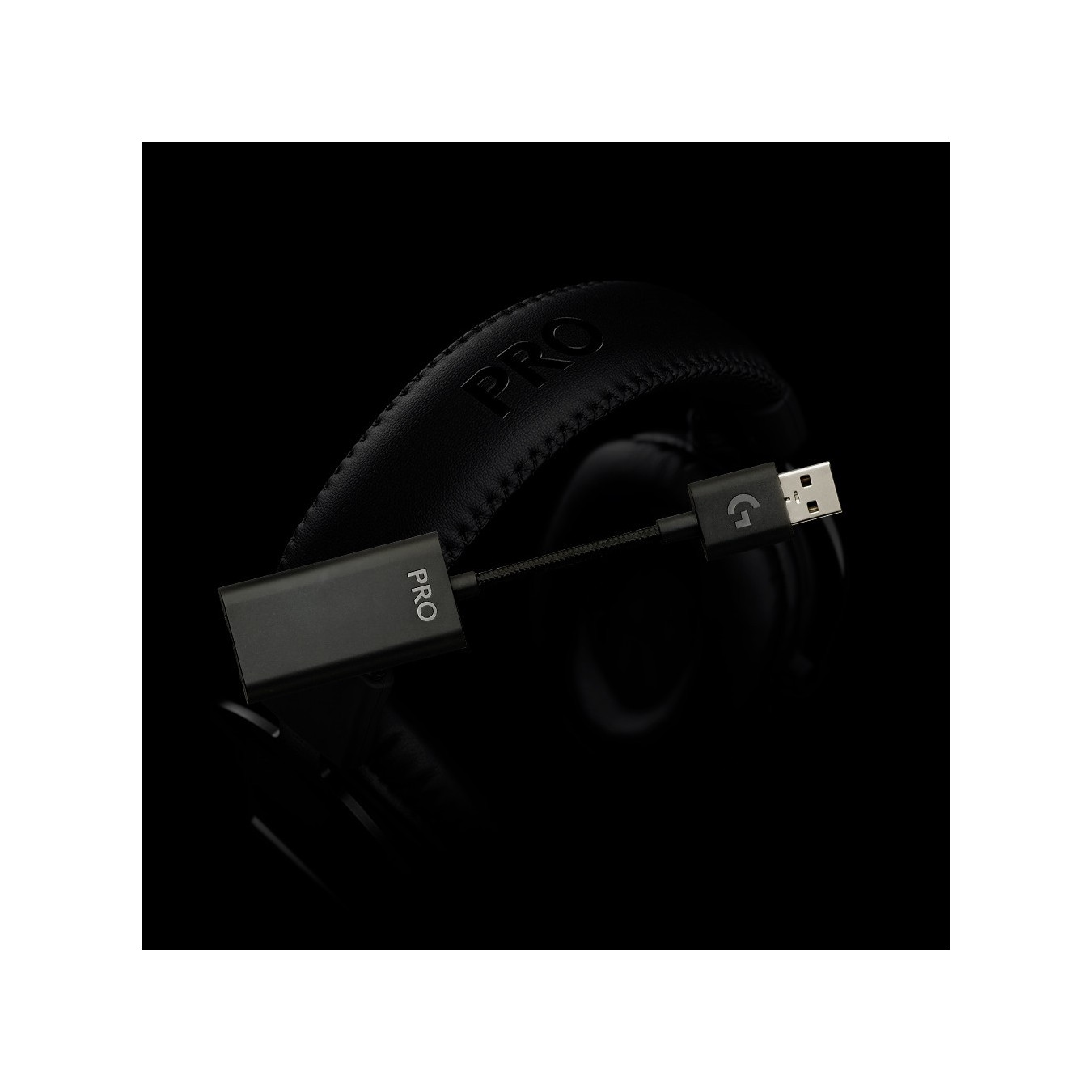 Logitech G Pro X Headset - Wired Gaming Headset, Black, 50mm Neodymium Drivers, DTS:X 7.1, Cardioid Boom Mic