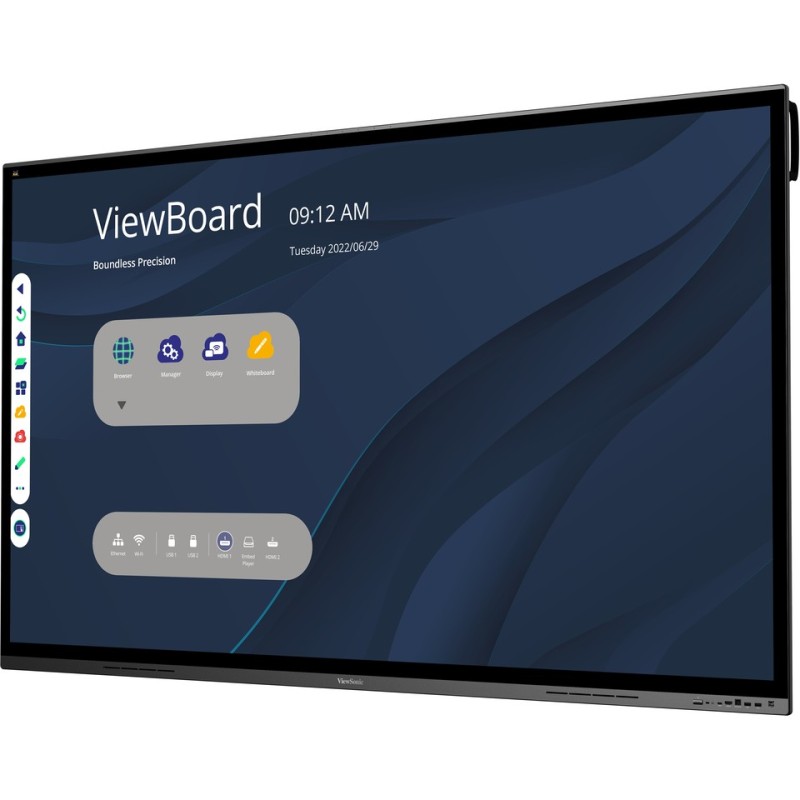 Buy ViewSonic IFP8662 - 86in 4K Interactive Flat Panel - 3840x2160, Android 8.0,... in Cyprus, Nicosia, Limassol, Larnaka, Pafos