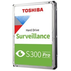 Buy Toshiba Surveillance HDD - S300 - 10TB, 3.5" SATA III, 7200 RPM, 512 MB Cache in Cyprus, Nicosia, Limassol, Larnaka, Pafos